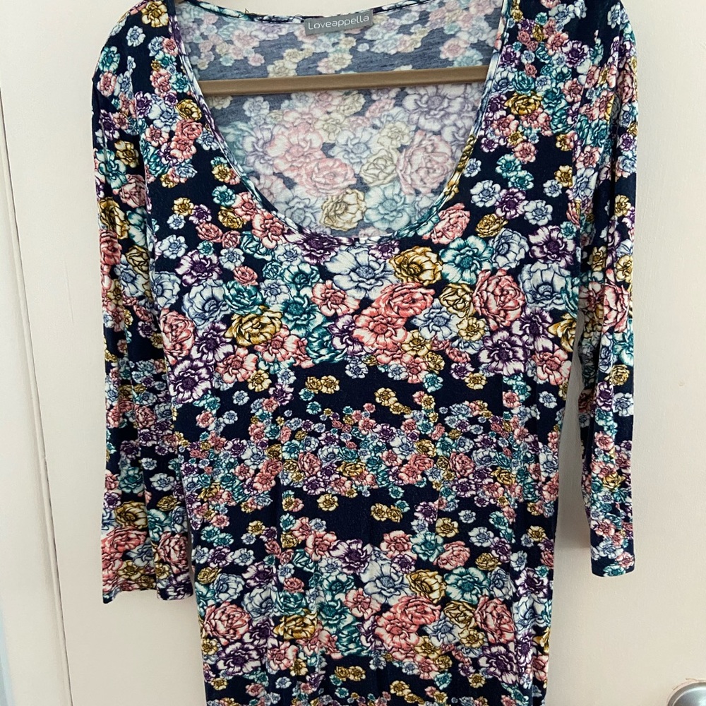 Stitch fix Love app Ella floral tunic